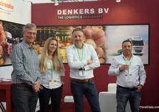 Paul Verbaandse, Stephanie Smit, Mark Woertman and Rodrigo Candia are among others the team of Denkers Logistics at this year's fair. They talk to everyone about their logistics solutions. 